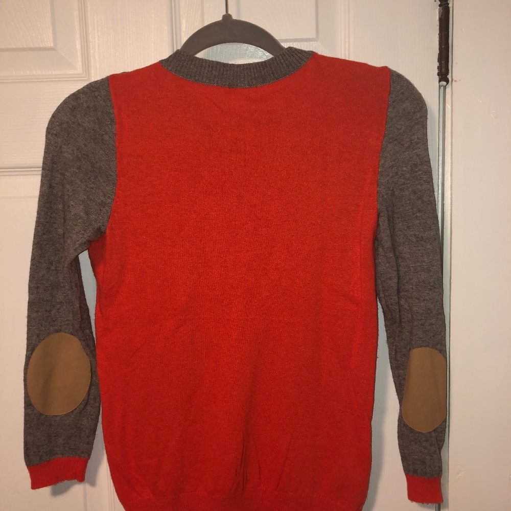 J Crew Factory colorblock elbow patch sweater‎ - Picture 4 of 5